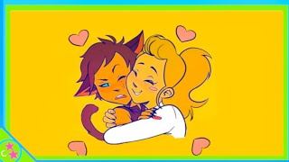 Why Dont Cats Cuddle  SheRa Comic Dub CatradoraComedy [upl. by Kirschner]