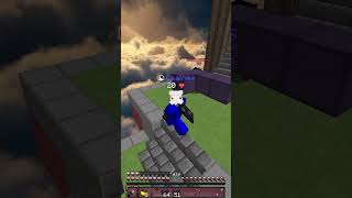 I almost missed this jump 😱 minecraft bedwars [upl. by Lear563]