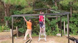 YITAHOME 10x13ft Outdoor Gazebo Install Video [upl. by Akinam704]