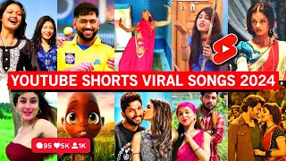 YouTube Shorts Trending Viral Songs India 2024  Songs That Are Stuck In Our Heads part 1 [upl. by Niwroc]