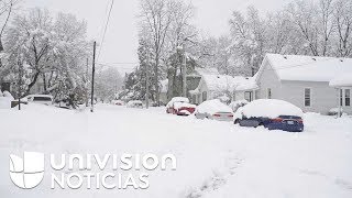 Desde Missouri a Maine estos son los estragos que deja la tormenta invernal en 15 estados del país [upl. by Sanger]