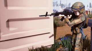 This NEW FREE GAME is AWESOME Introducing the LOWPOLY TACTICAL SHOOTER Polygon on Steam [upl. by Syman574]