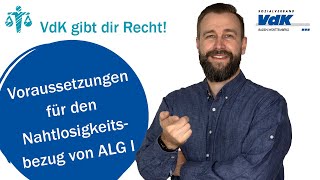 Voraussetzungen für den Nahtlosigkeitsbezug von ALG I  VdK gibt dir Recht 7 [upl. by Samoht]