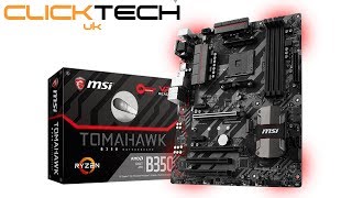 MSi B350 Tomahawk  A Great AMD Ryzen Motherboard  Unboxing amp Overview [upl. by Ayifa]