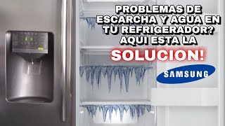 POR QUE HACE ESCARCHA  REFRIGERADOR SAMSUNG RS26DDAPN RS26DDARS [upl. by Cybill]