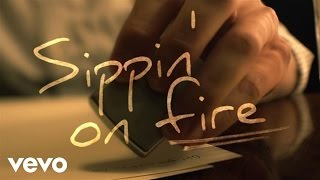 Florida Georgia Line  Sippin’ On Fire Lyric Video [upl. by Puklich638]