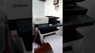 KYOCERA 2040DN Xerox machine overview [upl. by Oznerol]