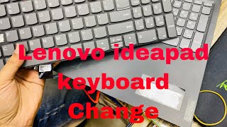 Lenovo ideaPad S145 keyboard replace [upl. by Aynnat]