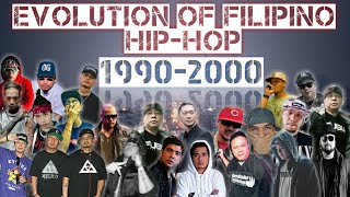 Evolution of Pinoy RapHipHop 19902000 Part1EvolutionPH EPH [upl. by Emmey107]