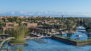 Top 10 Luxury 5Star Hotels in Marrakech Morocco [upl. by Odlopoel45]