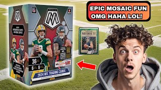 MOSAIC ROCKS 2024 Mosaic Football Blaster Box Review [upl. by Nesbitt344]