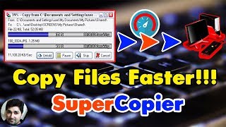 Copy super fast with SuperCopier ǀ Upto 50 MBPS transfer speed [upl. by Zebedee]