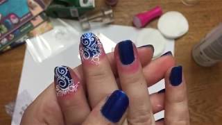 Nail Stamping for Beginners Nail Stamping Basics [upl. by Almeda564]