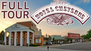 4K Disneys Hotel Cheyenne  Complete Walkthrough 2021  Disneyland Paris [upl. by Niwrad748]