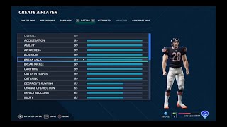 How To Create A Player And Add The Player To A Franchise In Madden 21 [upl. by Nimrac]