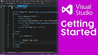 How to create HTML project in Visual Studio 2019 [upl. by Hakkeber]