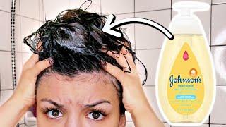 I WASHED MY HAIR WITH BABY SOAP [upl. by Kleeman]