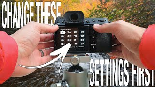 16 Must Change CAMERA SETTINGS for Landscape Photography [upl. by Artenek838]