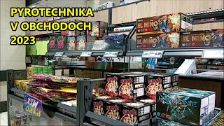 PYROTECHNIKA V OBCHODOCH 2023  Lidl I Pyrotechnika v lidli [upl. by Kilk594]