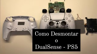 Como desmontar Controle do PS5  DualSense [upl. by Kelvin]