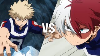 todoroki vs bakugo  full fight [upl. by Marcelo]