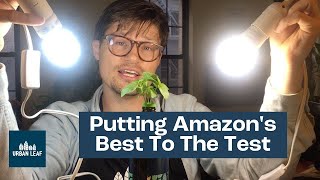 Grow Light Options for Indoor Plants Were Putting Amazons Best To The Test Part 1 of 3 [upl. by Juanita]