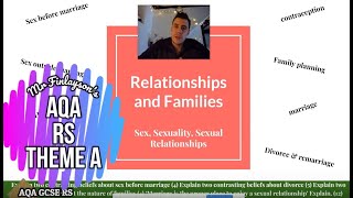 GCSE Religious Studies  Relationships amp Families  Theme A AQA REVISION [upl. by Eal]