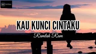 RAMLAH RAM  KAU KUNCI CINTAKU Lirik [upl. by Petulia]