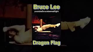 Bruce Lee Dragon Flag Workout [upl. by Suzzy]