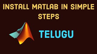 How to Install MATLAB  Telugu [upl. by Nitsu268]