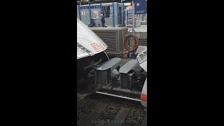 Railroad Coupling by an Automatic Coupler and Manually [upl. by Harhay888]