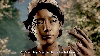 CLEMENTINE LOSES HER FINGER  The Walking Dead Season 3 [upl. by Norrab]