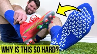 How to put on your football boots with grip socks  Tips and Tricks that you need to know [upl. by Rosmunda]