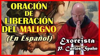 🔶 ¡LIBÉRATE DEL MALIGNO  Exorcista P Carlos Spahn [upl. by Anaidirib134]