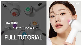 MEDICUBE AGER Ultra Tune 4068 Full Tutorial [upl. by Li]