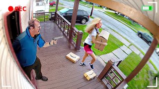 Karen Tries To Steal My Package Then INSTANT KARMA [upl. by Dorothea]