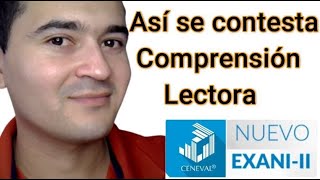 Comprensión Lectora POEMA REAL LECTURAS DE EXAMEN  NUEVO EXANI II [upl. by Ciryl626]