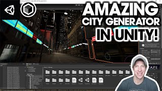 AMAZING Cities in Unity with CScape City Generator Procedural City Tool [upl. by Reiter649]