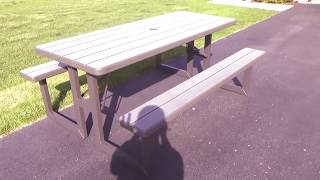 Assembling a LIFETIME Brand Picnic Table from Costco  Easy Tutorial by ToddDoesIt [upl. by Reffotsirk777]