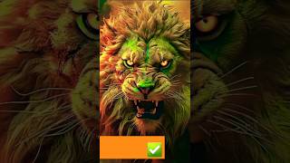 Lion 🦁 Roar  lion sounds lion lionattitude music sound shorts lion growls [upl. by Bobseine]