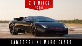 2009 Lamborghini Murcielago Top Speed Test [upl. by Sad]