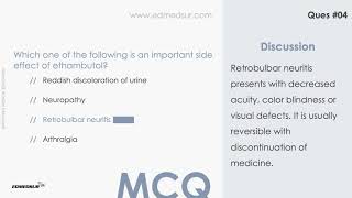 PHARMACOLOGY MCQs QUIZ VIDEO  3 ANTITB  ANTIFUNGAL DRUGS [upl. by Smallman272]