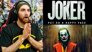 JOKER  Teaser Trailer REACTION [upl. by Gulick696]