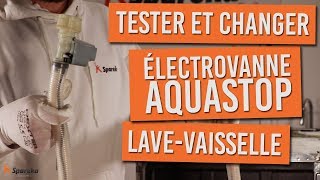 Comment tester et changer lélectrovanne aquastop de votre lave vaisselle [upl. by Skrap]