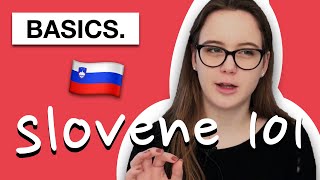 Learn Slovenian  Basics  Slovene 101 [upl. by Nonregla]