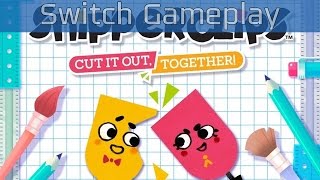 Snipperclips  Nintendo Switch Gameplay HD60FPS [upl. by Woodring]