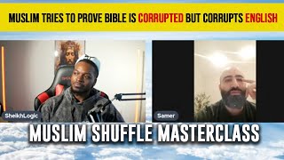 Muslim Debater Tries to Prove the Gospel amp Torah Are Corrupted… Basic English OUT islam christian [upl. by Naitsyrk676]