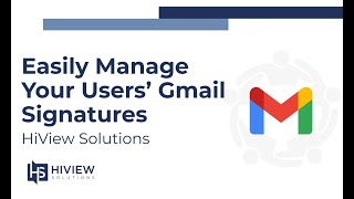 Gmail Signature Management Tool  How to Change User Signatures [upl. by Kirat]