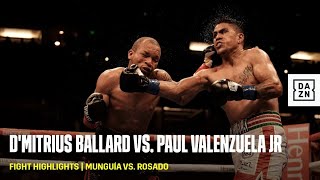 FIGHT HIGHLIGHTS  DMitrius Ballard vs Paul Valenzuela Jr [upl. by Yemirej]