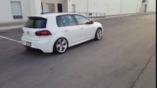 Golf MK6 R IMS850 25T DSG swap LAUNCH CONTROL [upl. by Ahsitauq]